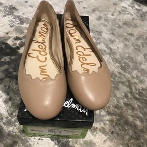 SAM EDELMAN - FINNEGAN BALLET FLAT NUDE